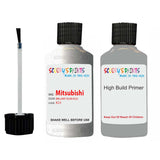 Mitsubishi Delica Brilliant Silver Code K23 Touch Up Paint with anit rust primer undercoat