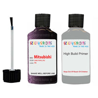 Mitsubishi Outlander Dark Purple Code Pk Touch Up Paint with anit rust primer undercoat