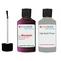 Mitsubishi Pajero Deep Purple Code Ml014 Touch Up Paint with anit rust primer undercoat