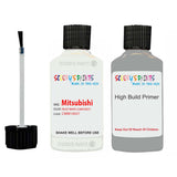 Mitsubishi L300 Frost White Code Cmw10037 Touch Up Paint with anit rust primer undercoat