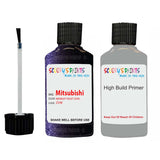 Mitsubishi Delica Midnight Violet Code Zvw Touch Up Paint with anit rust primer undercoat