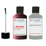 Mitsubishi I Miev Raspberry Red Code Cmp10039 Touch Up Paint with anit rust primer undercoat