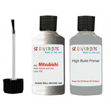 Mitsubishi L200 Sterling Silver Code Kbv Touch Up Paint with anit rust primer undercoat