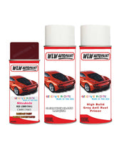 mitsubishi colt red cmr17001 car aerosol spray paint and lacquer 2001 2002 With primer anti rust undercoat protection