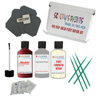 Paint For MITSUBISHI ROANNE RED Code ML006 Touch Up Paint Detailing Scratch Repair Kit