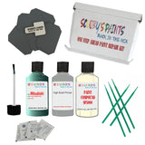 Paint For MITSUBISHI SAGE GREEN Code F99 Touch Up Paint Detailing Scratch Repair Kit