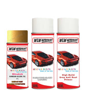mitsubishi colt sunbeam golden ys car aerosol spray paint and lacquer 2014 2014 With primer anti rust undercoat protection