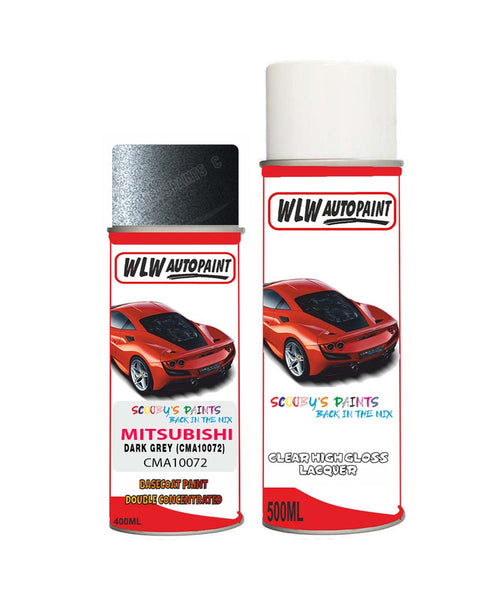 mitsubishi grandis dark grey cma10072 car aerosol spray paint and lacquer 2005 2015Body repair basecoat dent colour