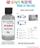 Paint For Fiat/Lancia 500 New Grigio Cenere Code Pal Car Touch Up Paint