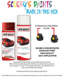 nissan note e motion red aerosol spray car paint clear lacquer a32