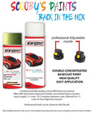nissan micra mild green aerosol spray car paint clear lacquer j31