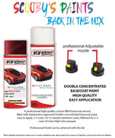 nissan maxima roma red aerosol spray car paint clear lacquer ax5