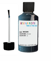 nissan caravan artic blue code rbg touch up paint 2013 2020 Scratch Stone Chip Repair 