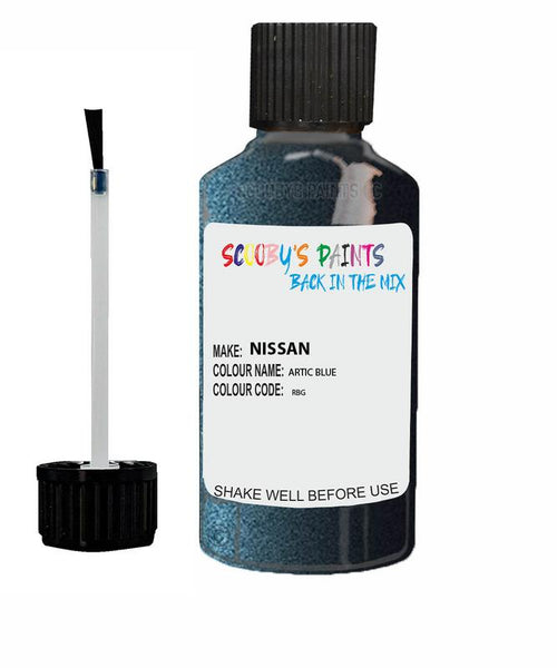 nissan xtrail artic blue code rbg touch up paint 2013 2020 Scratch Stone Chip Repair 