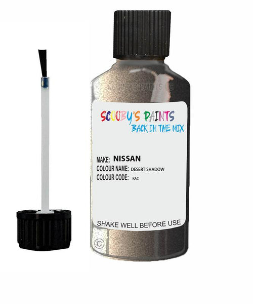nissan micra desert shadow code kac touch up paint 2007 2018 Scratch Stone Chip Repair 