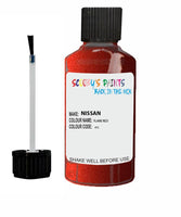 nissan murano flare red code ay2 touch up paint 2001 2010 Scratch Stone Chip Repair 