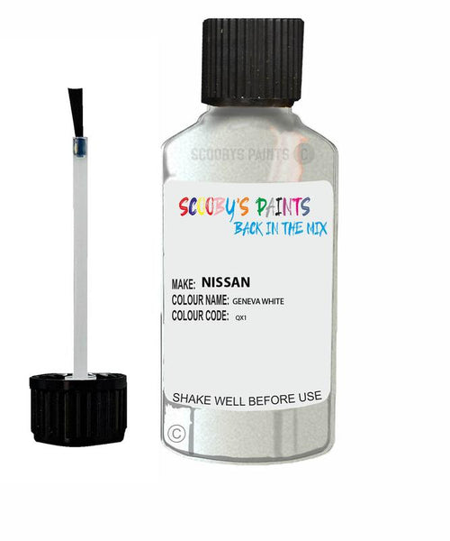 nissan maxima geneva white code qx1 touch up paint 2000 2019 Scratch Stone Chip Repair 
