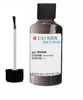 nissan micra greyish purple code l60 touch up paint 2007 2015 Scratch Stone Chip Repair 