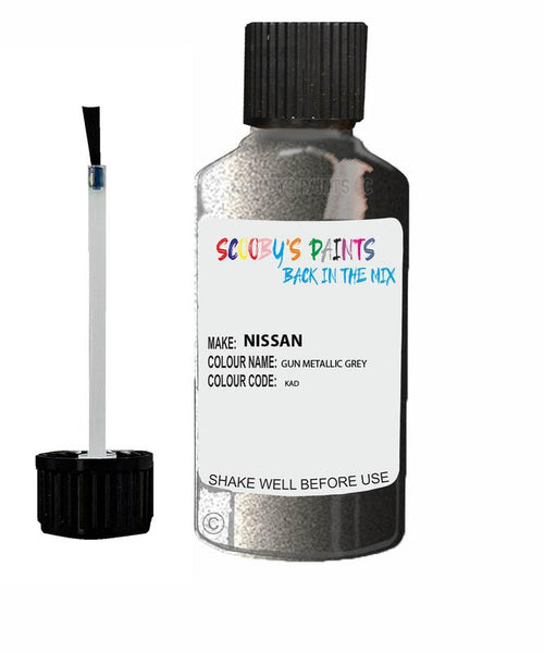 nissan cube gun metallic grey code kad touch up paint 2007 2020 Scratch Stone Chip Repair 