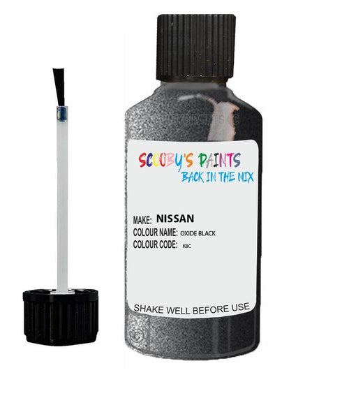 nissan leaf oxide black code kbc touch up paint 2011 2017 Scratch Stone Chip Repair 