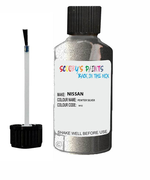 nissan maxima pewter silver code wv2 touch up paint 1999 2014 Scratch Stone Chip Repair 