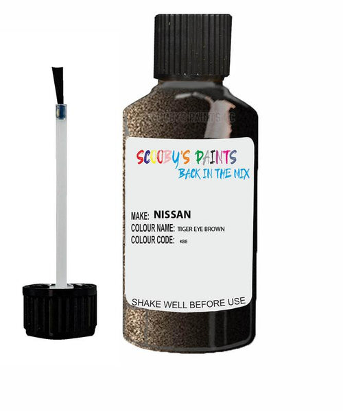 nissan caravan tiger eye brown code kbe touch up paint 2012 2017 Scratch Stone Chip Repair 