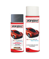 land rover range rover evoque nolita grey aerosol spray car paint can with clear lacquer 2344 1ct lojBody repair basecoat dent colour