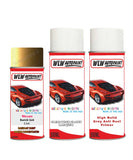 nissan note beatnik gold aerosol spray car paint clear lacquer eak With primer anti rust undercoat protection