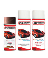 nissan murano brown dune aerosol spray car paint clear lacquer c15 With primer anti rust undercoat protection