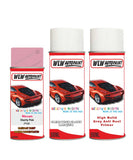 nissan micra charity pink aerosol spray car paint clear lacquer pnk With primer anti rust undercoat protection