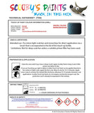 Nissan Nv200 Artic Blue Code Rbg Touch Up Paint Instructions for use application