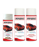 nissan navara geneva white aerosol spray car paint clear lacquer qx1 With primer anti rust undercoat protection
