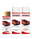 nissan xtrail gold beige aerosol spray car paint clear lacquer haj With primer anti rust undercoat protection