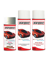 nissan leaf greenish silver aerosol spray car paint clear lacquer kbr With primer anti rust undercoat protection