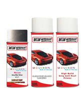 nissan skyline grey mist silver aerosol spray car paint clear lacquer k57 With primer anti rust undercoat protection