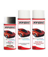 nissan murano gun metallic grey aerosol spray car paint clear lacquer kad With primer anti rust undercoat protection