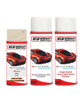 nissan micra ivory aerosol spray car paint clear lacquer d16 With primer anti rust undercoat protection