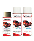 nissan micra light greenish yellow aerosol spray car paint clear lacquer eaq With primer anti rust undercoat protection