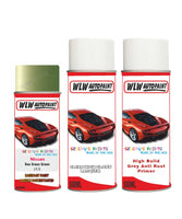 nissan micra sea grass green aerosol spray car paint clear lacquer j13 With primer anti rust undercoat protection