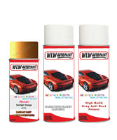 nissan micra sunlight orange aerosol spray car paint clear lacquer a55 With primer anti rust undercoat protection