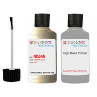 Nissan Maxima Chamois Gold Code Ey1 Touch Up Paint Scratch Stone Chip with anti rust primer undercoat
