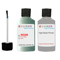 Nissan Xtrail Light Olive Code E20 Touch Up Paint Scratch Stone Chip with anti rust primer undercoat