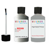 Nissan Micra Ash Grey Code K36 Touch Up Paint Scratch Stone Chip Kit with anti rust primer undercoat