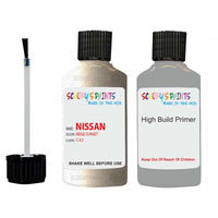 Nissan Teana Beige Sunset Code C42 Touch Up Paint Scratch Stone Chip with anti rust primer undercoat