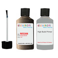 Nissan Nv200 Bronze Brown Code Cap Touch Up Paint Scratch Stone Chip with anti rust primer undercoat