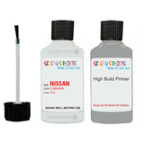 Nissan Pulsar Clear White Code Zy2 Touch Up Paint Scratch Stone Chip with anti rust primer undercoat