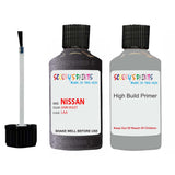 Nissan Maxima Dark Violet Code Laa Touch Up Paint Scratch Stone Chip with anti rust primer undercoat
