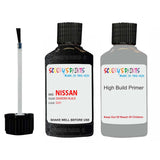 Nissan Qashqai Diamond Black Code G41 Touch Up Paint with anti rust primer undercoat