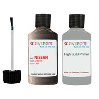 Nissan Qashqai Gr Brown Code Cam Touch Up Paint Scratch Stone Chip with anti rust primer undercoat