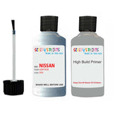 Nissan Atlas Light Blue Code B61 Touch Up Paint Scratch Stone Chip with anti rust primer undercoat